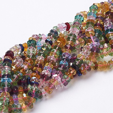 Glass Beads Strands GF3x6mm-5-1