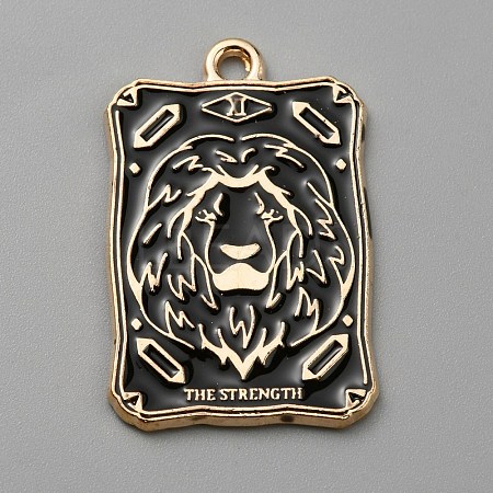 Alloy Enamel Pendants ENAM-WH0064-24C-1