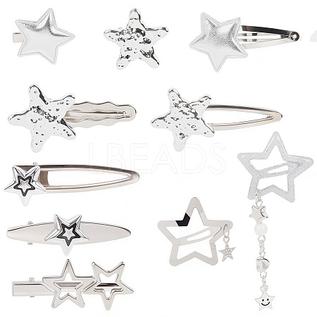 1 Sets Iron Alligator Hair Clips MRMJ-CP0001-49-1