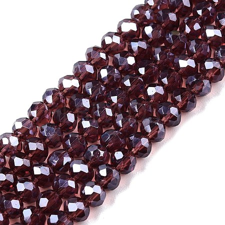 Electroplate Glass Beads Strands EGLA-A044-T3mm-A13-1