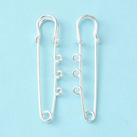 Iron Brooch Findings KK-Q491-S-1