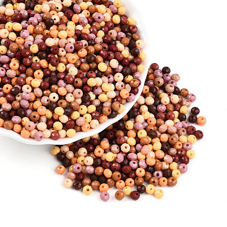 Opaque Colours Glass Seed Beads SEED-N007-19C-1