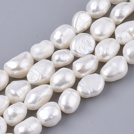 Natural Cultured Freshwater Pearl Beads Strands PEAR-Q015-033-1