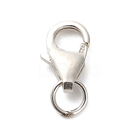 925 Sterling Silver Lobster Claw Clasps STER-U009-11S-1