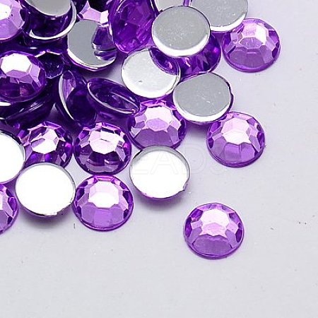 Imitation Taiwan Acrylic Rhinestone Cabochons GACR-A002-2mm-25-1
