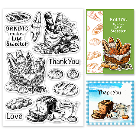 Custom PVC Plastic Clear Stamps DIY-WH0448-0596-1