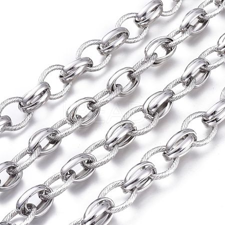 304 Stainless Steel Cable Chains CHS-P011-10P-1