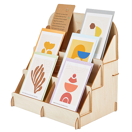 Wooden Multi-layer Cosmetic Storage Organizer Box MRMJ-WH0075-84-1