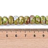 Dyed Synthetic Imperial Jasper Beads Strands G-P529-E01-A04-4