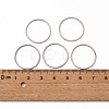 Non-Tarnish 304 Stainless Steel Linking Ring X-STAS-S079-12C-A-3