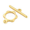 Brass Toggle Clasps KK-A223-07G-5