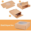 Foldable Kraft Paper Boxes CON-WH0068-63B-4