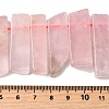 Natural Rose Crystal Beads Strands G-S386-D12-5