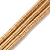 Electroplated Non-magnetic Synthetic Hematite Beads Strands X-G-G826-09G-4mm-A-1