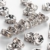 Middle East Rhinestone Spacer beads RSB036NF-01K-1