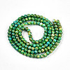 Baking Paint Glass Beads Strands DGLA-N003-6mm-B04-3