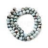 Natural Larimar Beads Strands GG-CBA19D6-A01-6mm-3