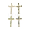 Real 18K Gold Plated Brass with Glass Pendants KK-A209-17G-1