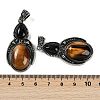 Natural & Synthetic Mixed Gemstone Pendants G-I370-08AS-4