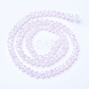 Electroplate Glass Beads Strands EGLA-A034-J8mm-B04-2