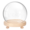   1Pc Glass Dome Cover DJEW-PH0001-40-1