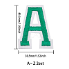 2 Sets Computerized Embroidery Cloth Iron On Patches DIY-GF0006-01-2