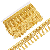 12M Filigree Polyester Lace Fringe Trim OCOR-WH0089-12A-1