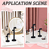 1 Sets 3 Sizes Tree Shaped Wood Covered with Velvet Jewelry Display Stands Set EDIS-SC0001-11A-4