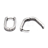 Tarnish Resistant 304 Stainless Steel Huggie Hoop Earrings STAS-H156-11C-P-3