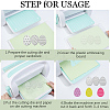 2 Styles Easter Cutting Dies Stencils DIY-CP0012-04-5