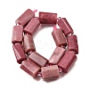 Natural Rhodonite Beads Strands GG-CBA8682-A04-3