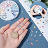 120Pcs 6 Colors Natural Freshwater Shell Beads Strands SHEL-AR0001-05-3