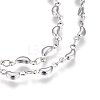 Tarnish Resistant 304 Stainless Steel Link Chains STAS-P219-70-2