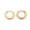Ion Plating(IP) 304 Stainless Steel Huggie Hoop Earrings X-EJEW-F111B-13mm-G-2