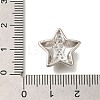 Rack Plating Brass Micro Pave Cubic Zirconia Pendants KK-I722-05P-X-3