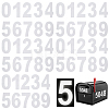 PET Reflective Self Adhesive Stickers STIC-SP0001-23B-1