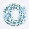 Round Millefiori Glass Beads Strands X1-LK-P001-36-2