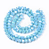 Electroplate Glass Beads Strands EGLA-S194-01A-A-2