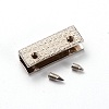 Zinc Alloy Bag Corner Protector Edging Frame PALLOY-WH0084-79C-03-3
