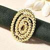 Brass Cuff Rings for Women RJEW-Q008-03G-4