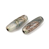 Tibetan Style dZi Beads TDZI-E004-58-2