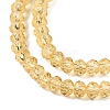 Glass Beads Strands EGLA-A044-T1mm-D03-4