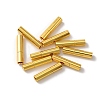 Brass Bayonet Clasps KK-WH0062-36A-G-2