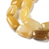 Natural Topaz Jade Beads Strands G-K357-D01-01-4