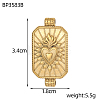 304 Stainless Steel Connector Charms STAS-OY010-46G-2