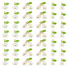60Pcs 3 Styles ABS Plastic Imitation Pearl & Acrylic Pendants PALLOY-TAC0280-2