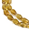 Transparent Glass Beads Strands EGLA-N013-T6mm-D08-3