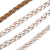 Braided PU Leather Cords LC-S018-09-1