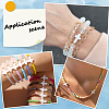 60Pcs Natural Freshwater Shell Beads Strands SSHEL-SC0001-39-6
