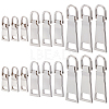 18Pcs 3 Styles Alloy Zipper Pull Tabs FIND-CY0001-83P-1